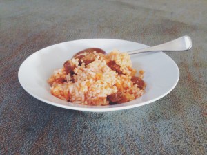 Lamb Merguez Sausage and Casserole